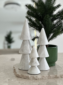 Snow White Christmas Tree Set